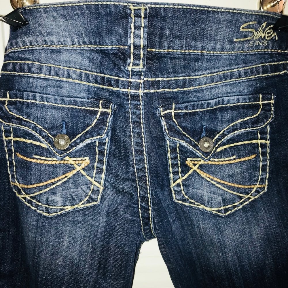 SILVER JEANS McKenzie Capri Denim -size29